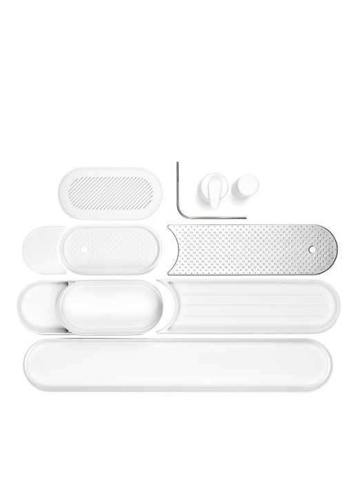 Brabantia SinkStyle gootsteen organizer set  4-delig  - detail 3 wit
