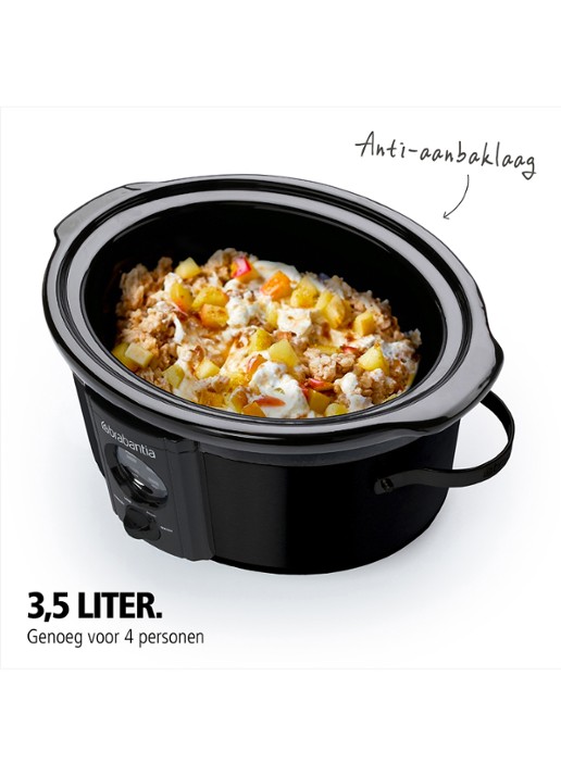 Brabantia Slowcooker BBEK1081MB - detail 3 zwart