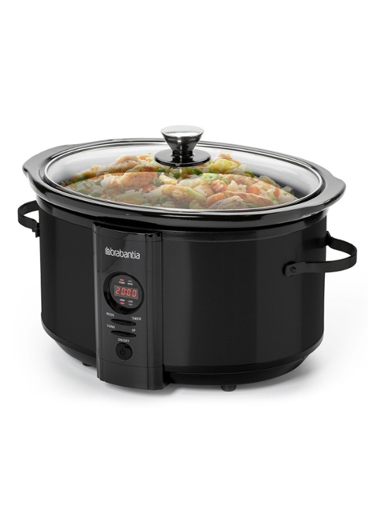 Brabantia Slowcooker BBEK1083MB - voorkant 7 zwart