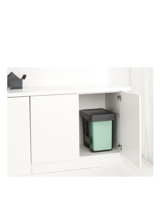 Brabantia Sort & Go inbouw prullenbak 2 x 15 liter - detail 4 multicolor