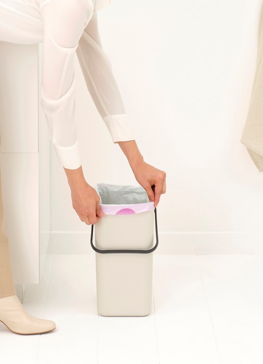 Brabantia Sort & Go prullenbak 12 liter - detail 5 beige