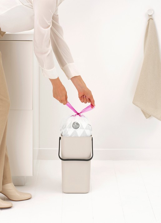 Brabantia Sort & Go prullenbak 12 liter - detail 8 beige