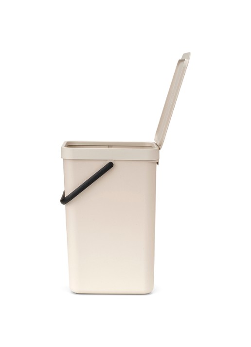 Brabantia Sort & Go prullenbak 16 liter - detail beige