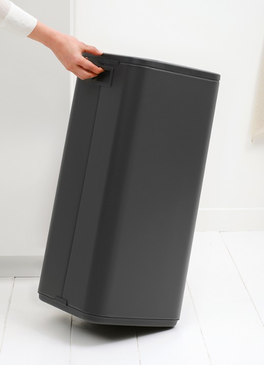 Brabantia Sort & Go prullenbak 6 liter - detail 3 grijs