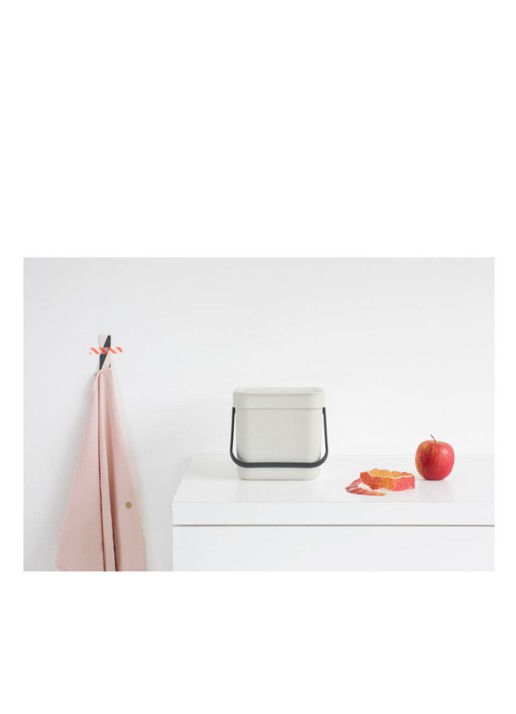 Brabantia Sort & Go prullenbak 6 liter - detail 5 wit