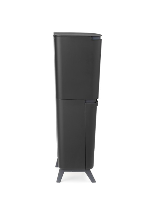 Brabantia SortUp prullenbak met deksel 45 liter - achterkant 6 antraciet