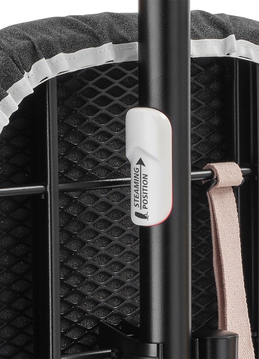Brabantia Strijkplank en stoombord D 2 in 1 135 x 45 cm - detail 7 zwart