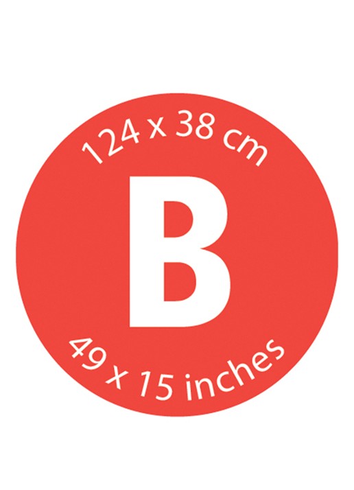 Brabantia Strijkplankhoes B 124 x 38 cm - detail groen