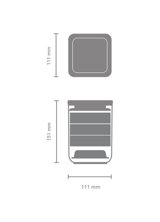 Brabantia  Tasty+ groentesnijder 15,1 cm - detail 7 groen