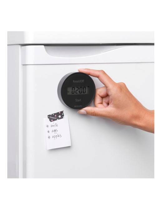 Brabantia TASTY+ kookwekker - detail 2 zwart