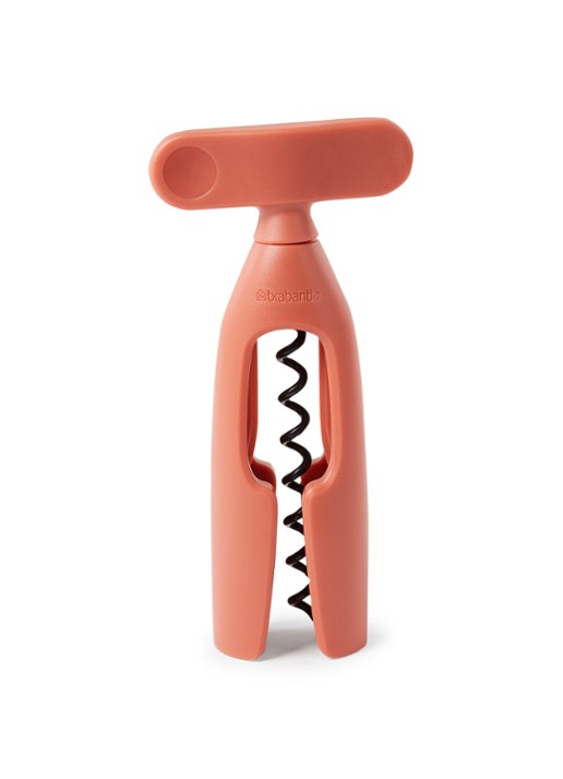 Brabantia TASTY+ kurkentrekker  - voorkant koraalroze