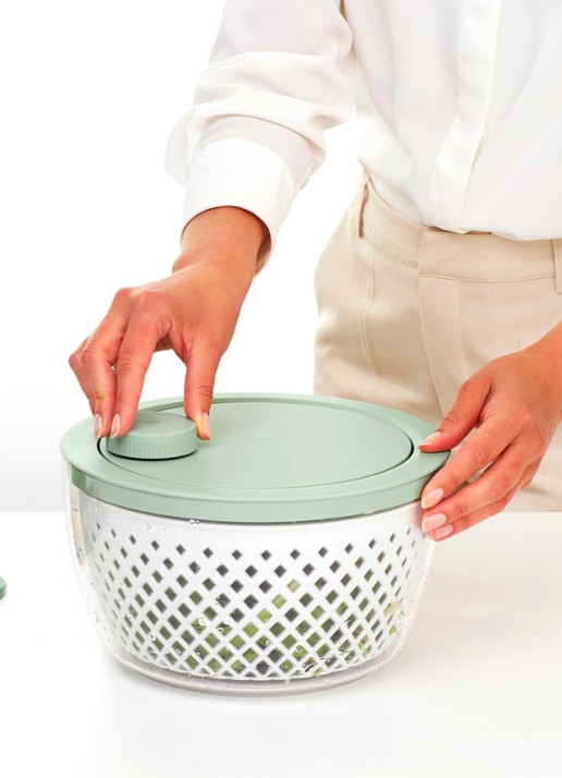 Brabantia  Tasty+ sla centrifuge 25 cm - detail 5 groen