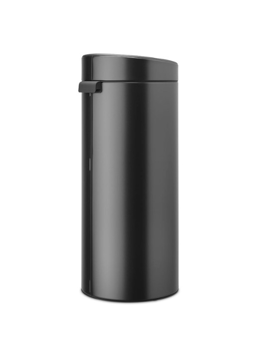 Brabantia Touch Bin prullenbak 30 liter - achterkant grijs