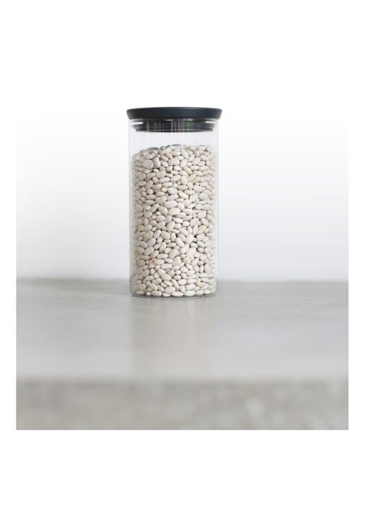Brabantia Voorraadpot - detail antraciet