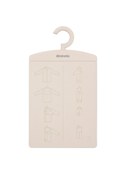 Brabantia Wasgoed vouwplank - voorkant 3 beige
