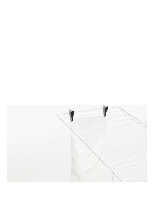 Brabantia Wasknijper set van 8 - detail 2 zwart
