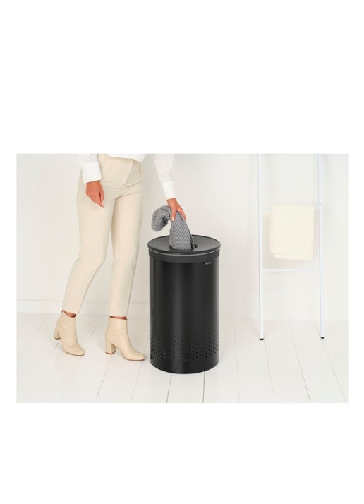 Brabantia Wasmand 63,5 cm - detail 6 zwart