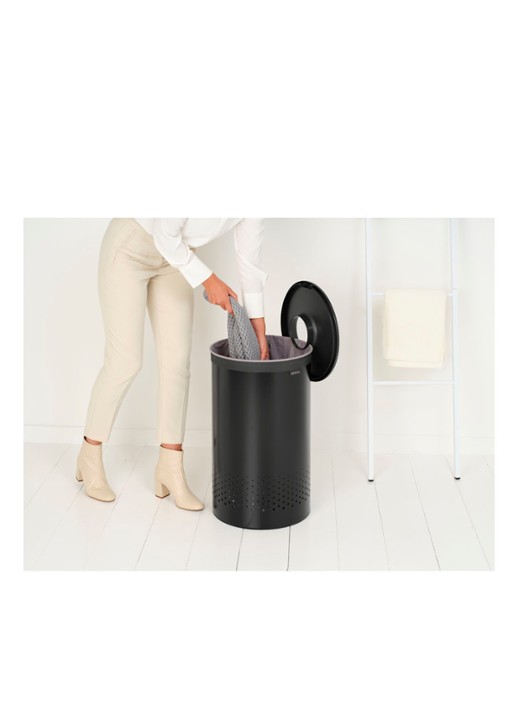 Brabantia Wasmand 63,5 cm - detail 7 zwart