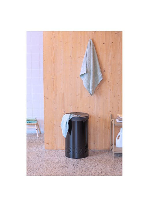 Brabantia Wasmand 63,5 cm - voorkant 3 zwart