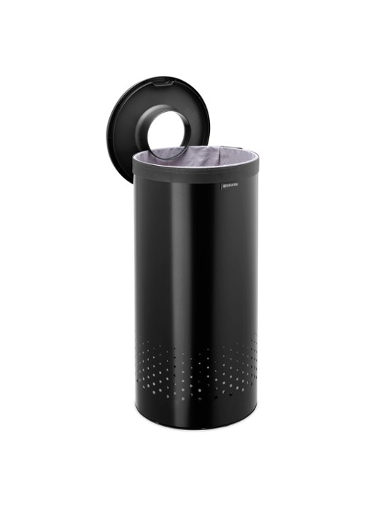 Brabantia Wasmand 63,5 x 30 cm - detail zwart