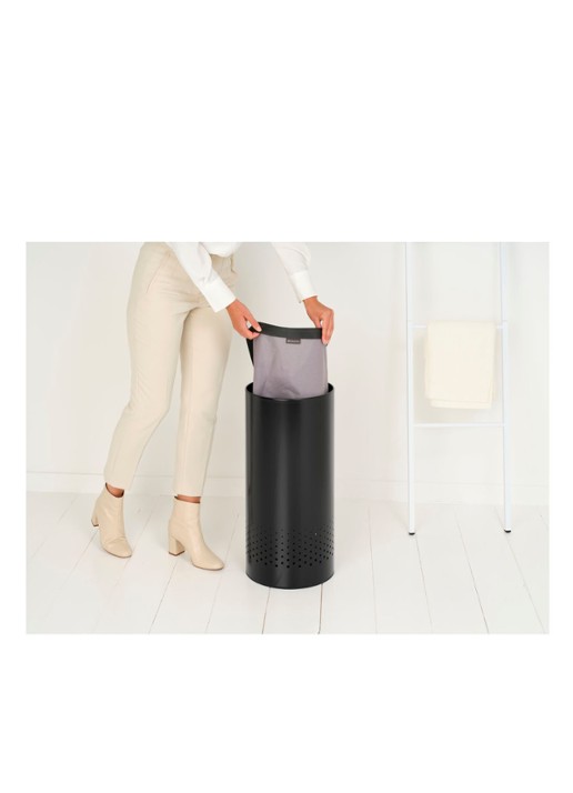 Brabantia Wasmand 63,5 x 30 cm - detail 4 zwart