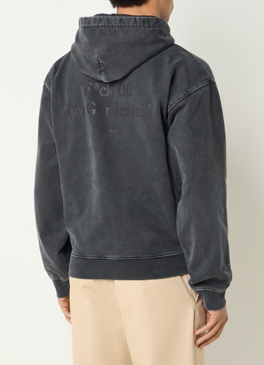 Bram's Fruit F*ck off hoodie logo- en backprint