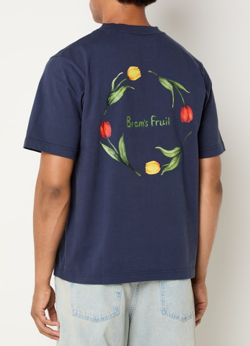 Bram's Fruit Flora 2.0 T-shirt met logo- en backprint