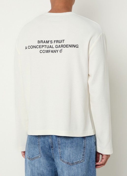 Bram's Fruit Longsleeve met logo- en backprint