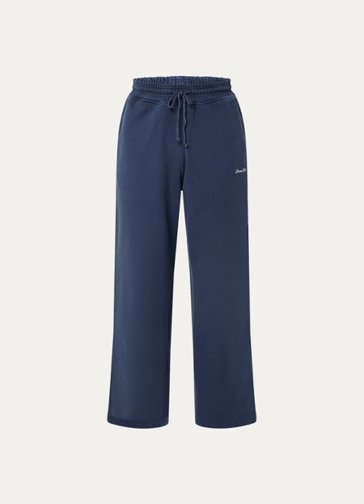 Bram's Fruit Loose fit joggingbroek met trekkoord - voorkant 2 indigo