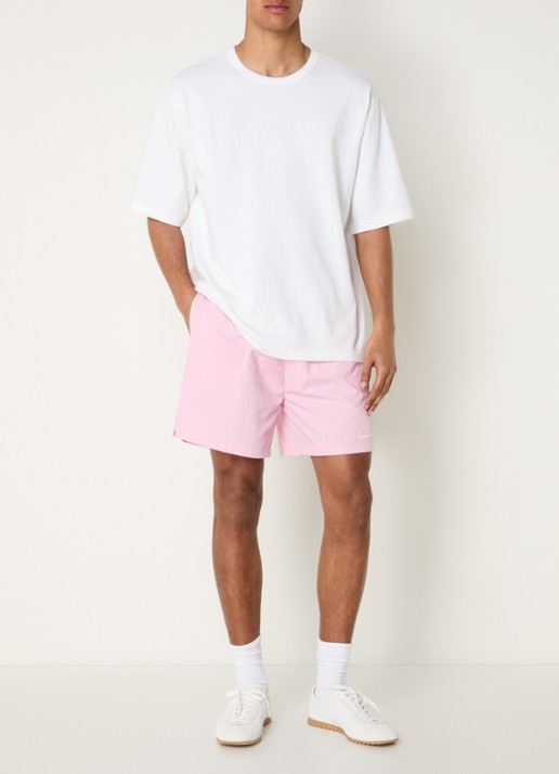 Bram's Fruit Zwemshorts met logo - voorkant 3 roze