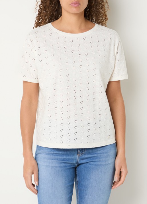BRAX Caelen T-shirt met broderie