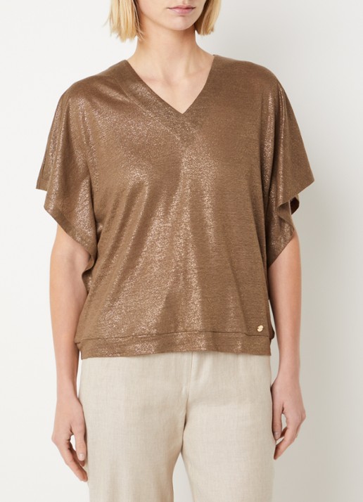BRAX Cassie T-shirt met lurex