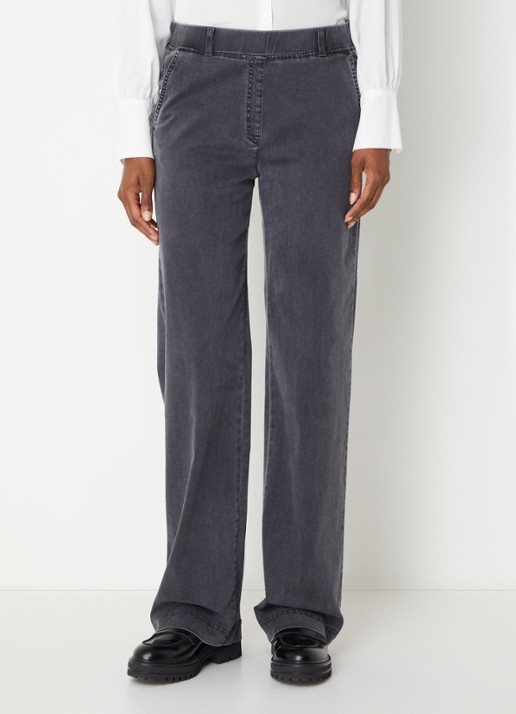 BRAX High waist straight fit jeans met steekzakken