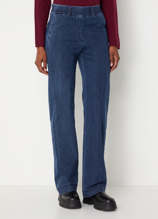 BRAX High waist straight fit jeans met steekzakken