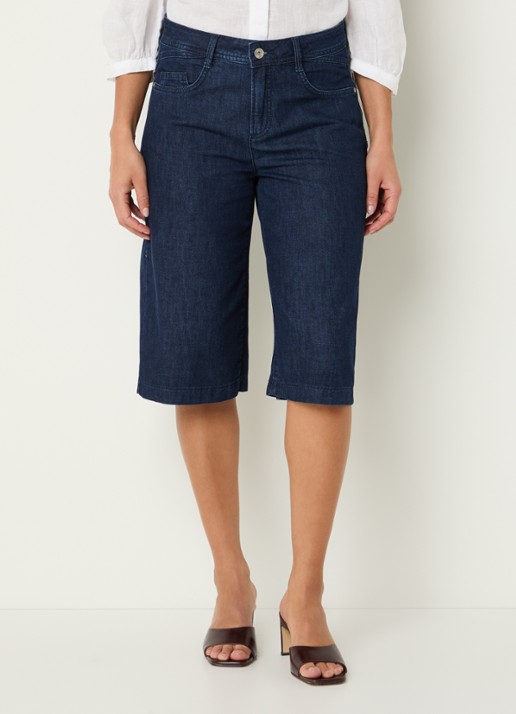 BRAX Maine B high waist straight fit korte broek van denim