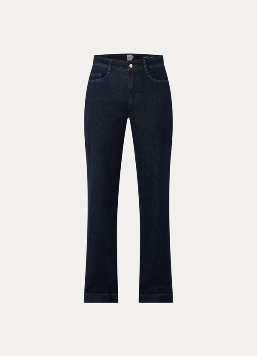 BRAX Maine high waist flared jeans met steekzakken - voorkant 2 indigo