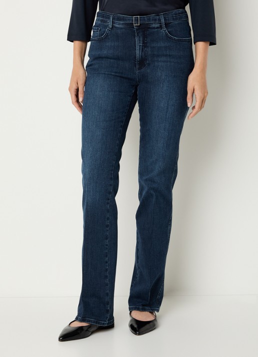 BRAX Mary high waist bootcut jeans met ceintuur