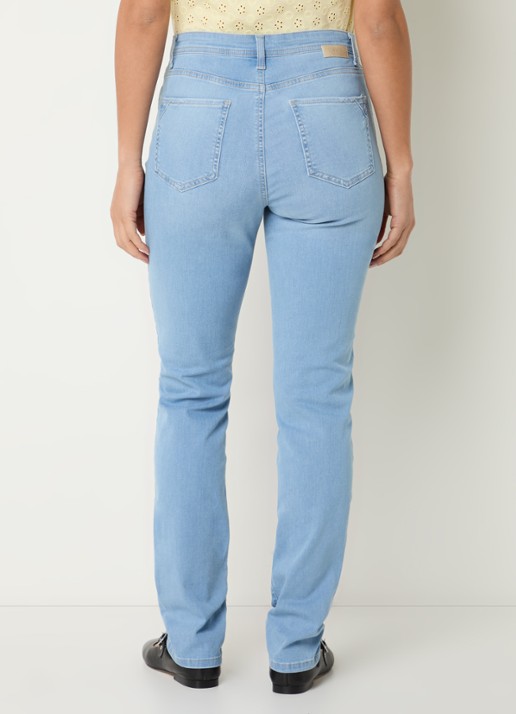 BRAX Mary high waist skinny fit jeans met steekzakken - achterkant indigo