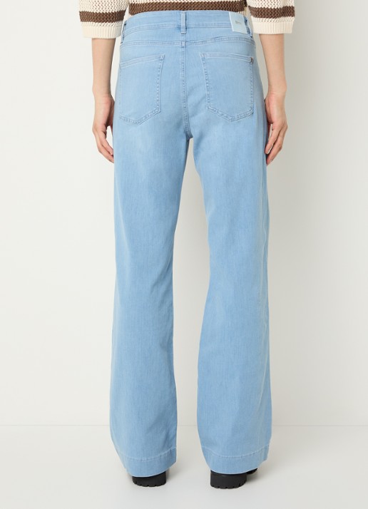 BRAX Shakira high waist flared jeans met steekzakken - achterkant 3 indigo