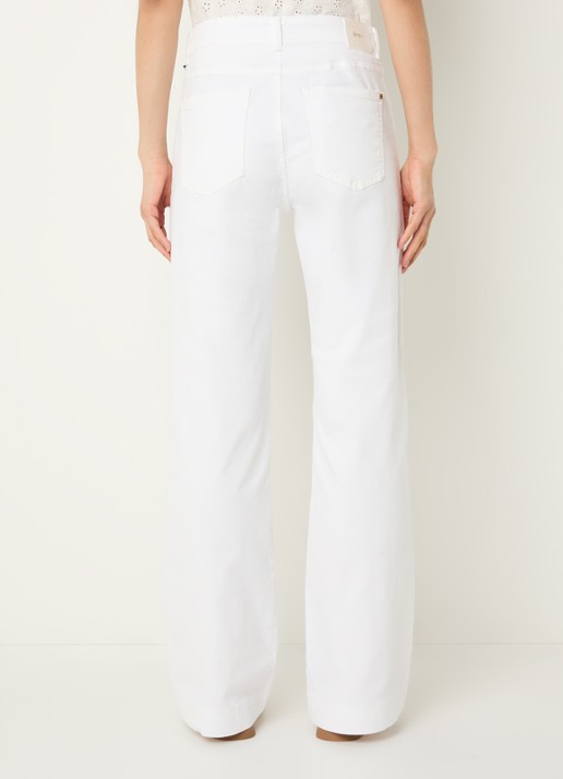 BRAX Shakira high waist flared jeans met steekzakken - achterkant 5 wit