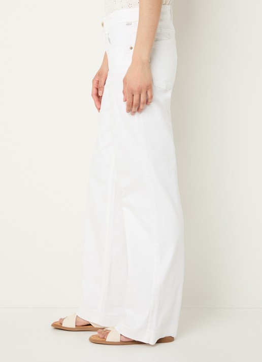 BRAX Shakira high waist flared jeans met steekzakken - detail 2 wit