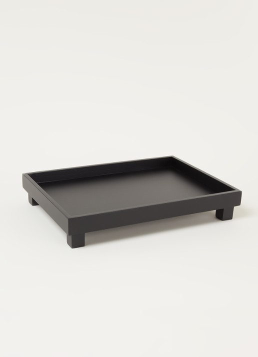 Bredemeijer Asia Izumi dienblad 35 x 25 cm - voorkant 3 zwart