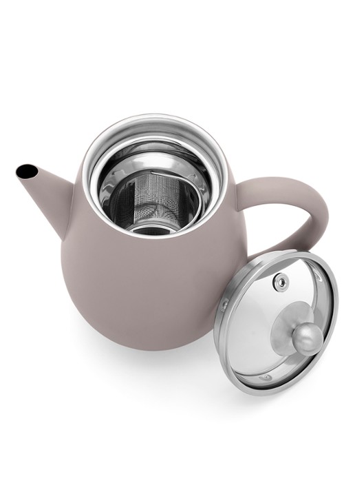 Bredemeijer Duet Eva theepot 0,5 liter - detail 3 taupe