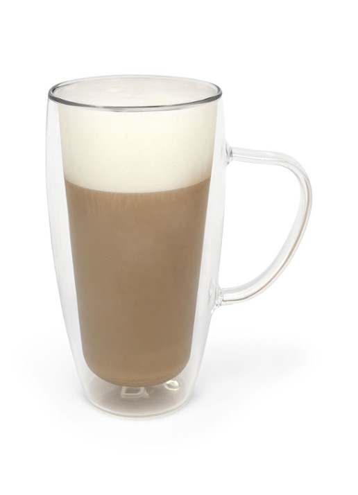 Bredemeijer Duo dubbelwandig cappuccinoglas 40 cl set van 2 - detail 4 transparant