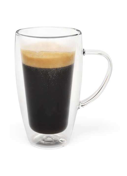 Bredemeijer Duo dubbelwandig koffie- en theeglas 32 cl set van 2 - detail 4 transparant