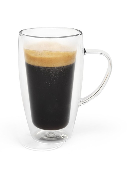 Bredemeijer Duo dubbelwandig koffie -en theeglas set van 2 - detail 2 transparant