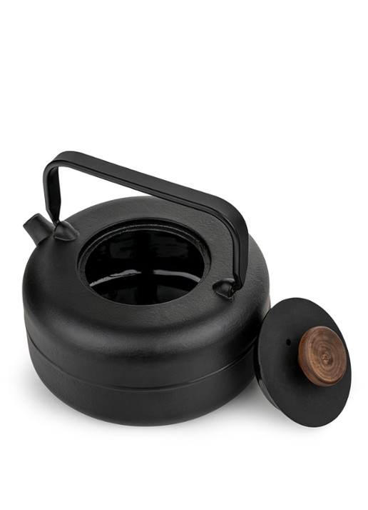 Bredemeijer Henan theepot 0,75 liter - detail zwart