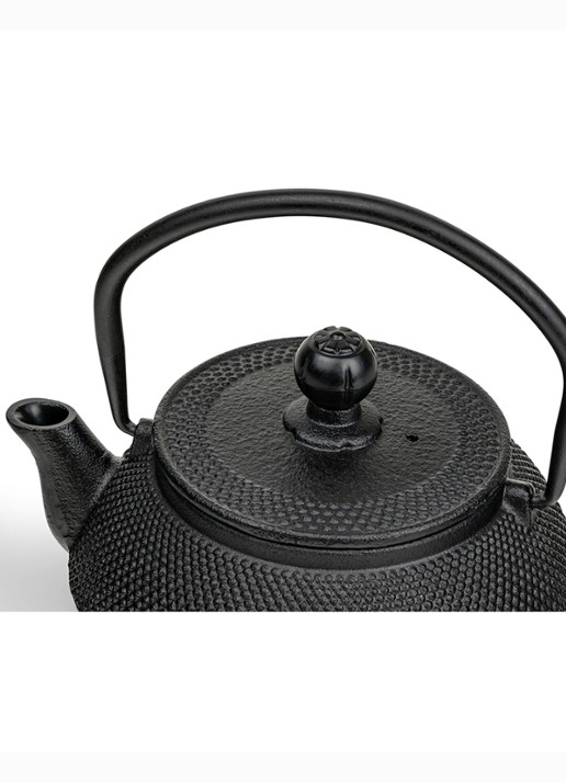 Bredemeijer Jang theepot 0,5 liter - voorkant 2 zwart