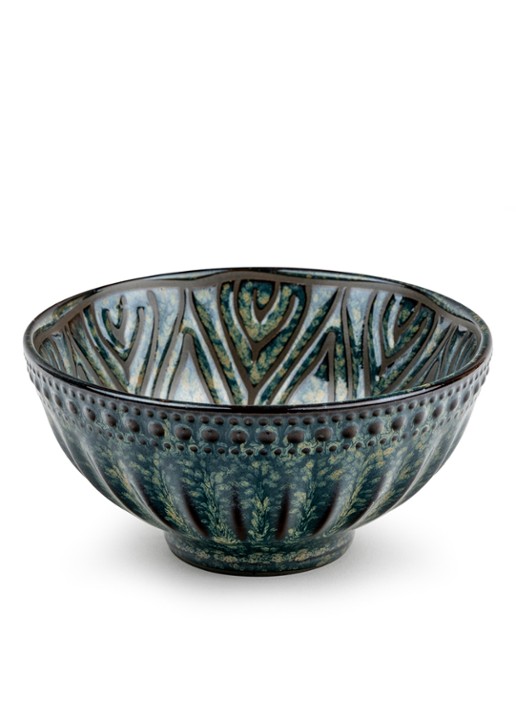 Bredemeijer Jara schaal 12 cm set van 5 - detail 2 donkerblauw