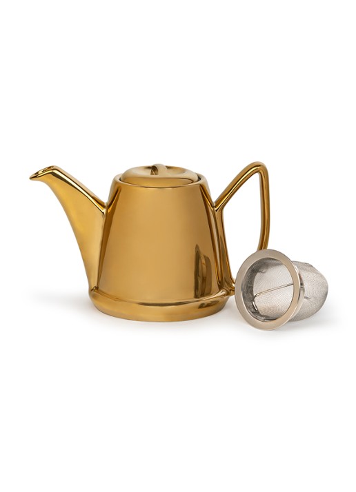 Bredemeijer Manto theepot met theemuts 1,1 liter - detail 3 goud